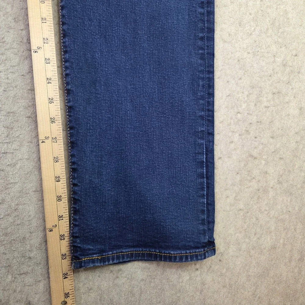 Levi's 501 Jeans Mens 40x34 Blue Button Fly 100% Cotton 5-Pocket Straight Denim